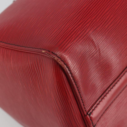 Louis Vuitton Speedy Epi, Red, Leather, Handbag
