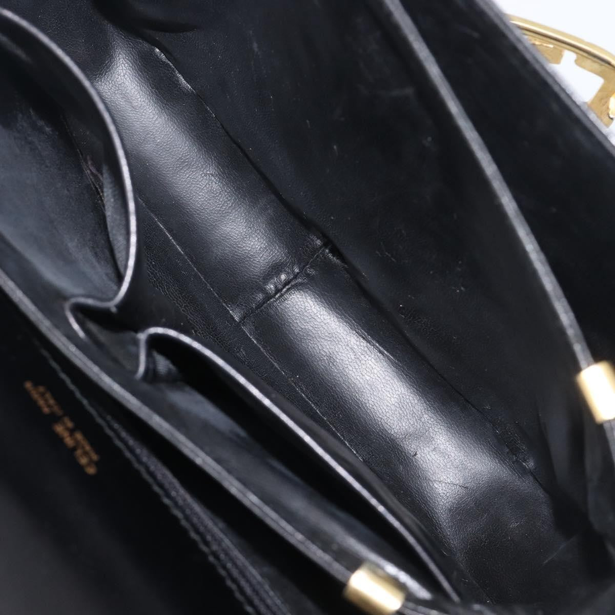 Celine Horse Carriage Leather, Black, Leather, Shoulder Bag