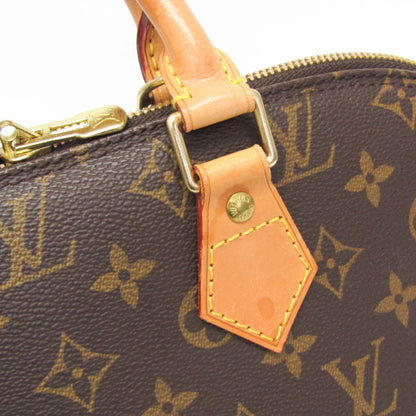 Louis Vuitton Alma Monogram Canvas, Brown, Canvas, Handbag