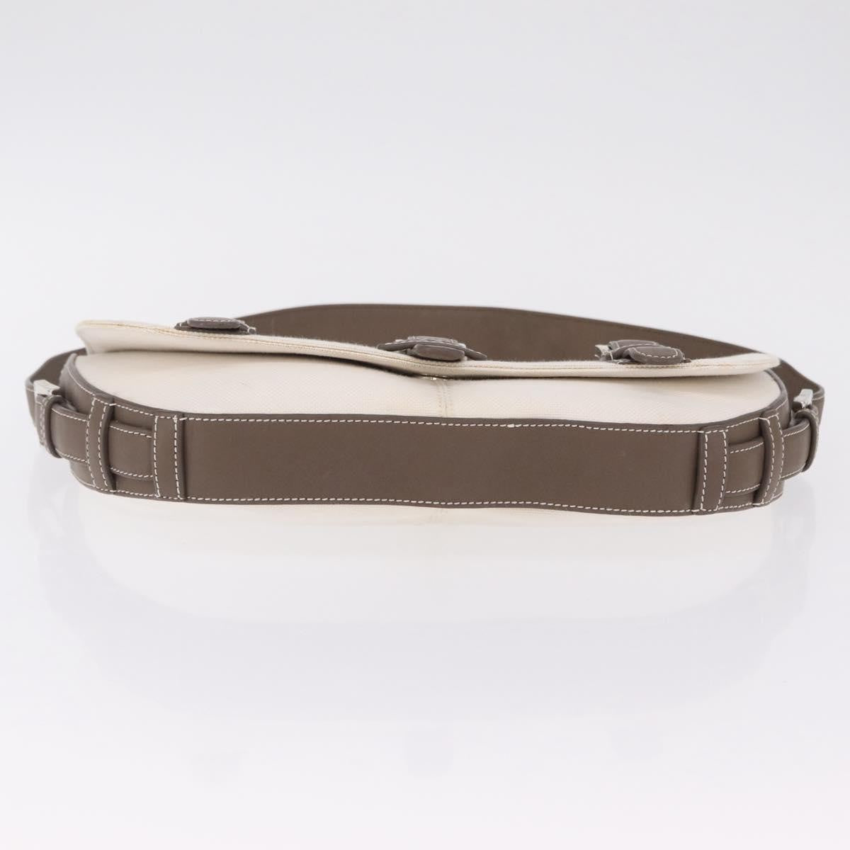 Loewe Shoulder bag Canvas, White, Canvas, Shoulder Bag