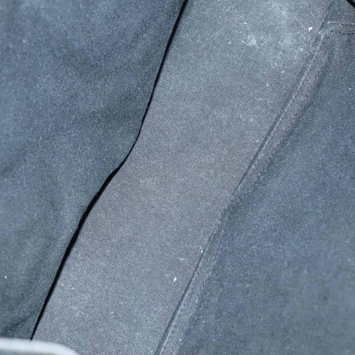 Hermes Fourre Tout Tote Canvas, BLACK, CANVAS, Handbag