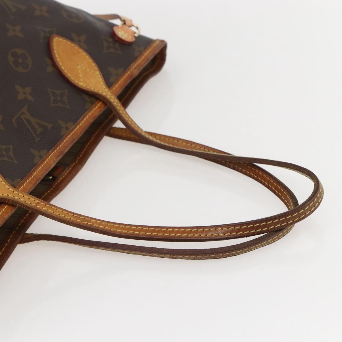 Louis Vuitton Neverfull Monogram Canvas, Brown, Canvas, Tote Bag