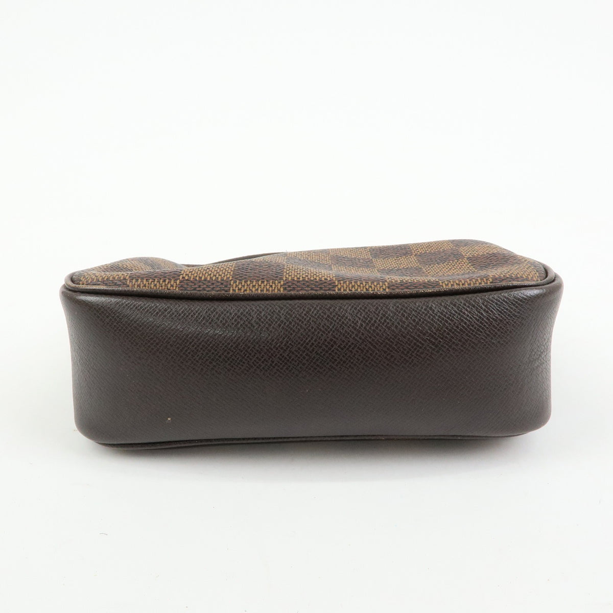 Louis Vuitton Trousse Make Up Damier, Brown, Canvas, Clutch