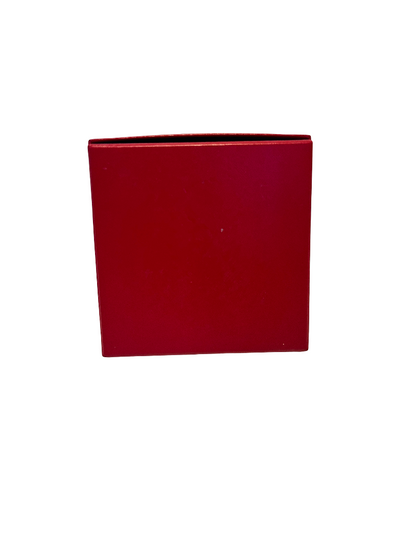 Cartier Vintage Jewellery Box. Finger Ring box, Red, Leather, Jewelry Set