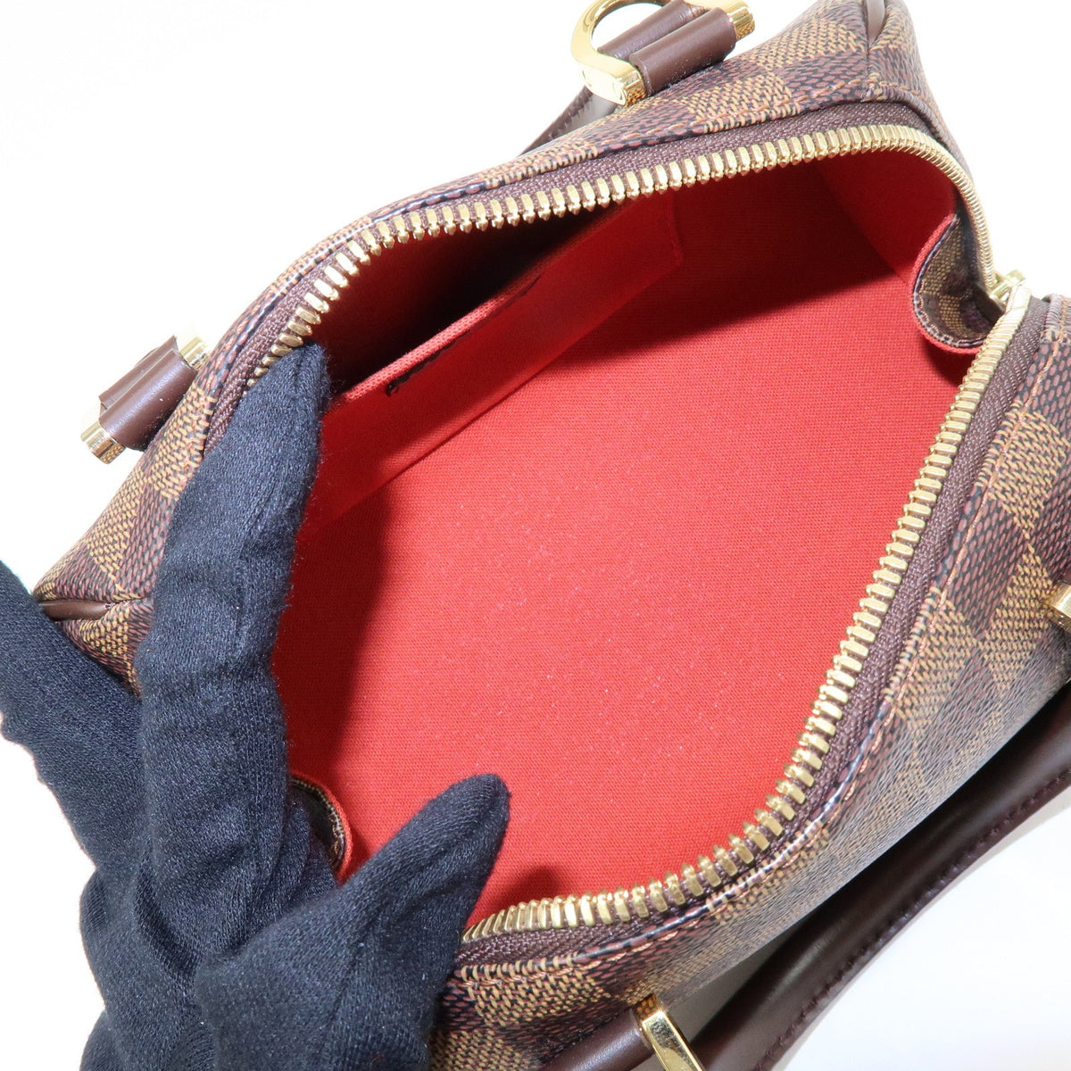Louis Vuitton Ribera Damier, Brown, Canvas, Handbag