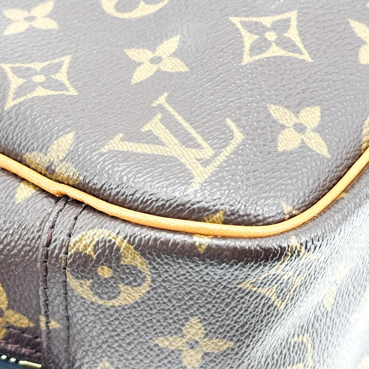 Louis Vuitton Trouville Monogram Canvas, Brown, Canvas, Handbag