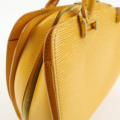 Louis Vuitton Pont Neuf Epi Leather, Yellow, Leather, Handbag