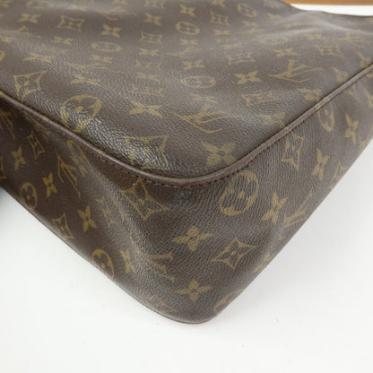 Louis Vuitton Looping Monogram Canvas, Brown, Canvas, Handbag