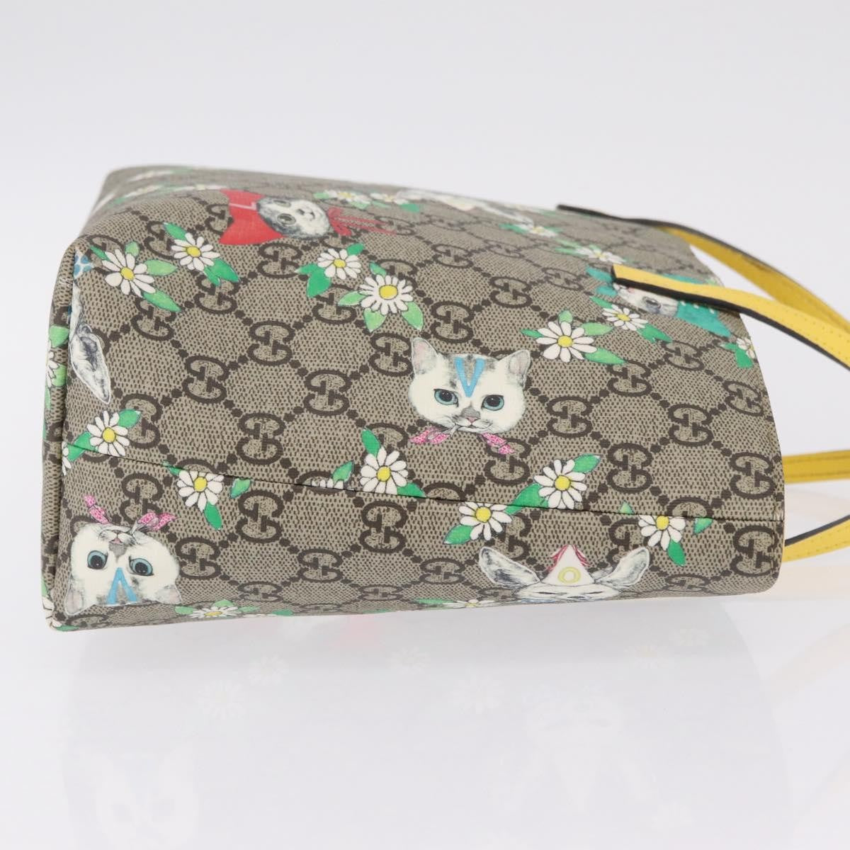Gucci Children's Printed GG Coated Canvas, Beige, Canvas, Tote Bag