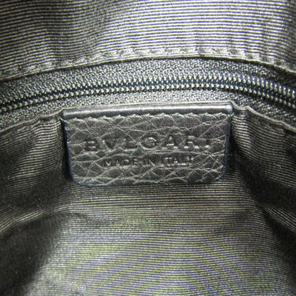 Bvlgari Logomania Canvas, Black, Canvas, Handbag