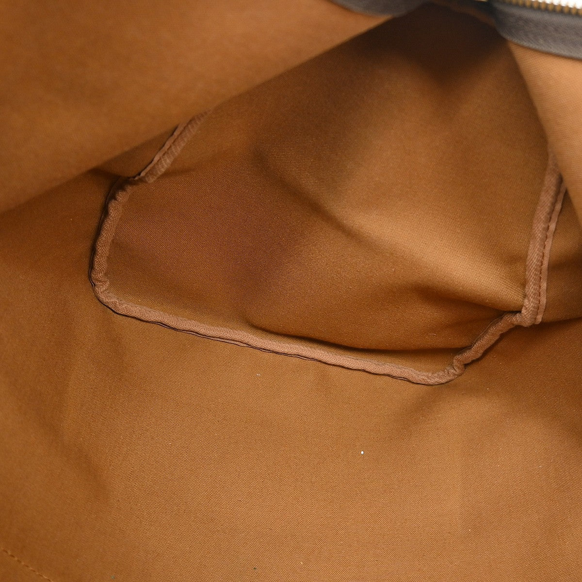 Louis Vuitton Keepall Monogram, Brown, Canvas, Travel Bag