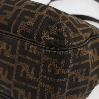 Fendi Chef Zucca Canvas, Brown, Canvas, Tote Bag