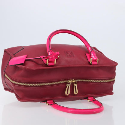 Loewe Amazona Leather, Red, Leather, Handbag