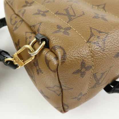 Louis Vuitton Palm Springs Reverse Monogram Canvas, Brown, Canvas, Backpack