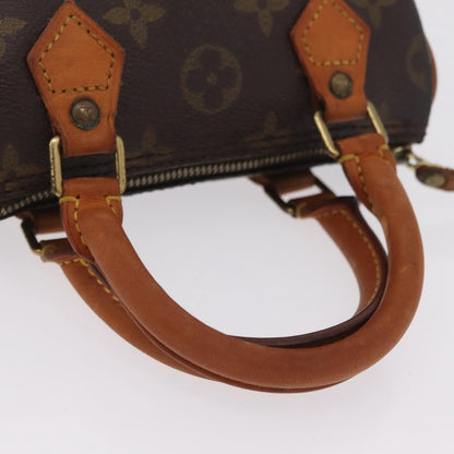 Louis Vuitton Speedy Mini HL Monogram Canvas, Brown, Canvas, Handbag