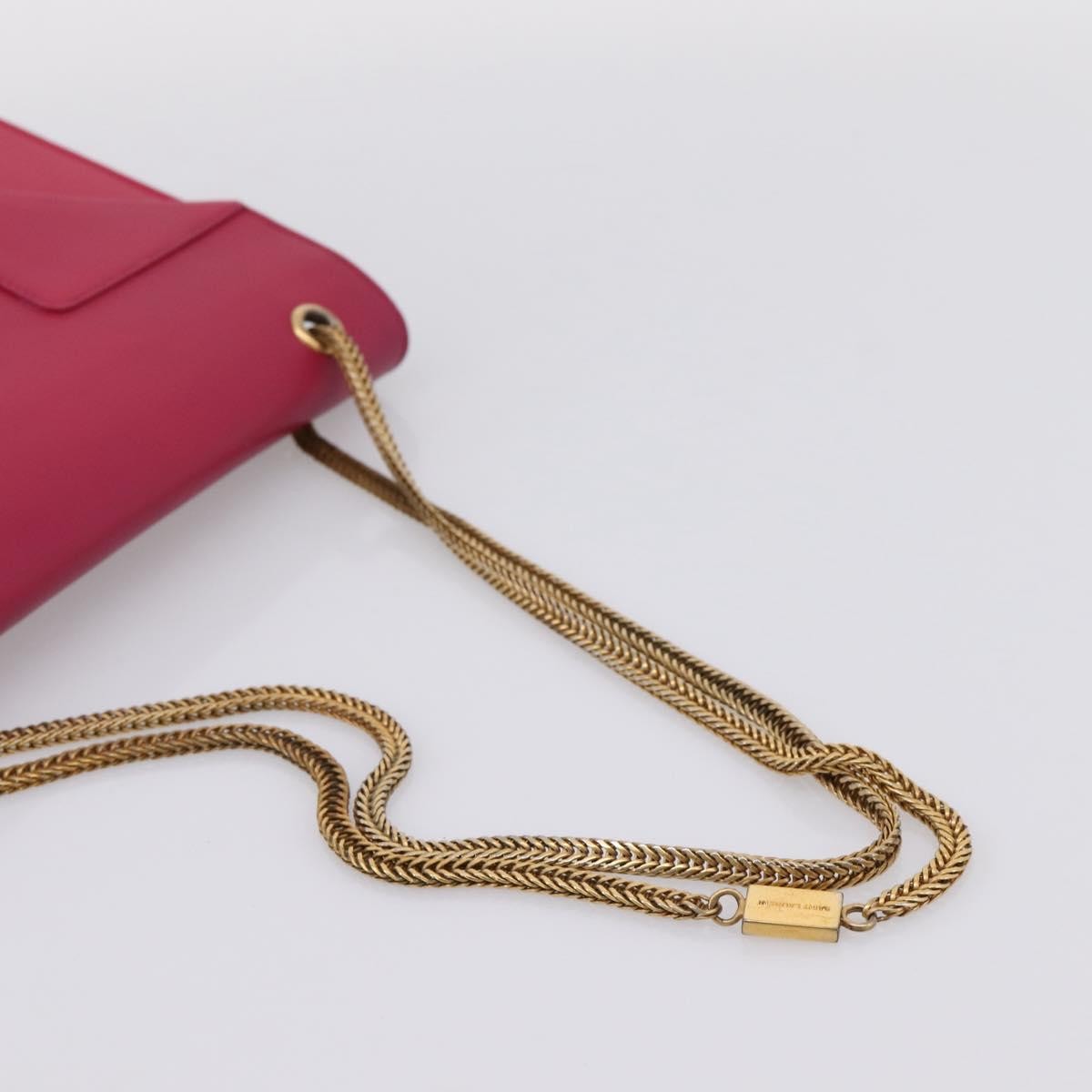 Saint Laurent Vintage Shoulder bag Leather, Pink, Leather, Shoulder Bag