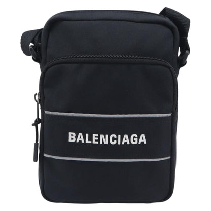 Balenciaga Sport Messenger Nylon, Black, Nylon, Handbag