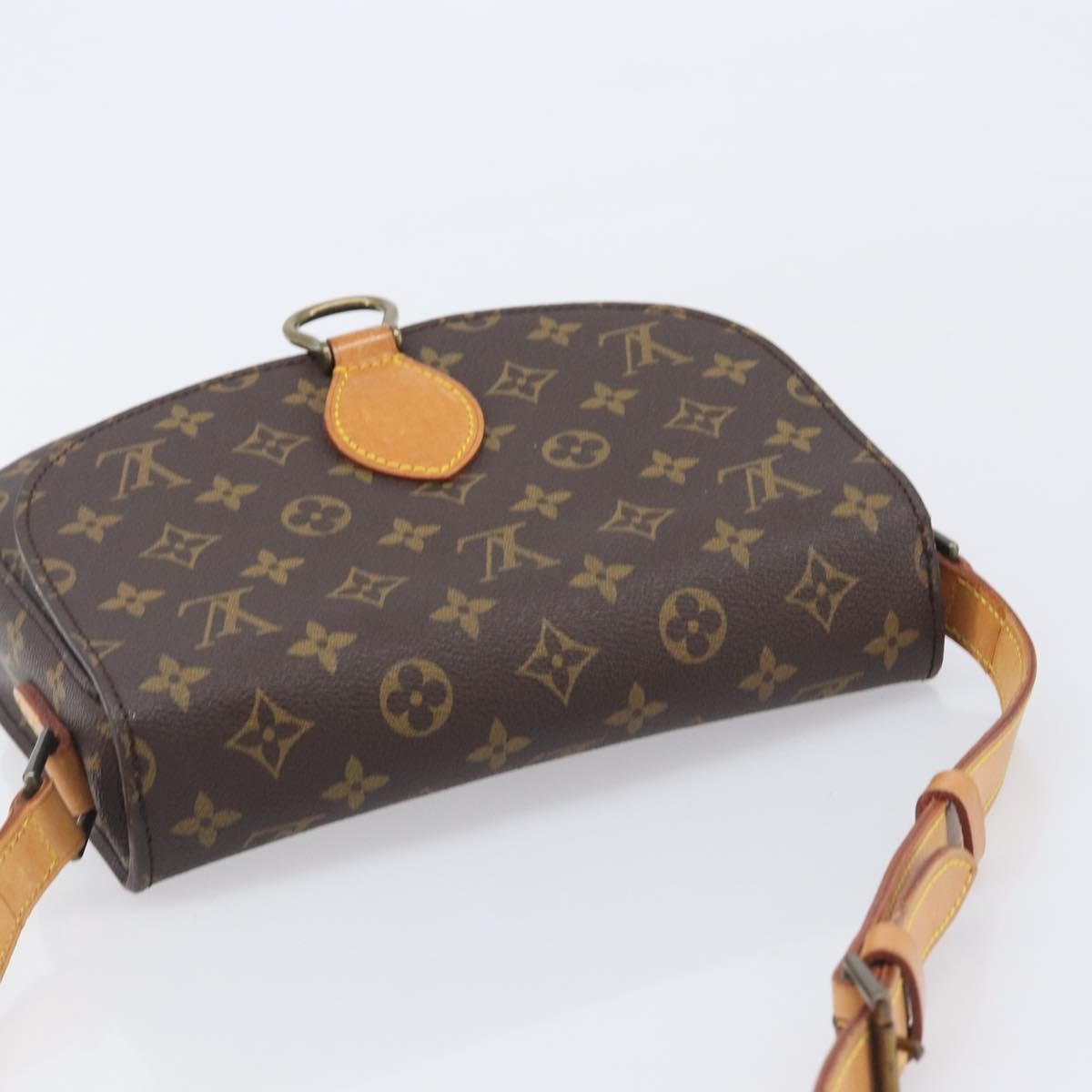 Louis Vuitton Saint Cloud Monogram Canvas, Brown, Canvas, Handbag
