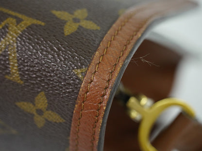 Louis Vuitton Raspail Monogram Canvas, Brown, Canvas, Handbag