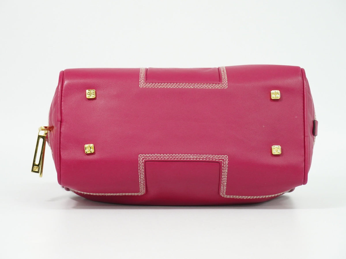 Loewe Amazona Leather, Pink, Leather, Handbag
