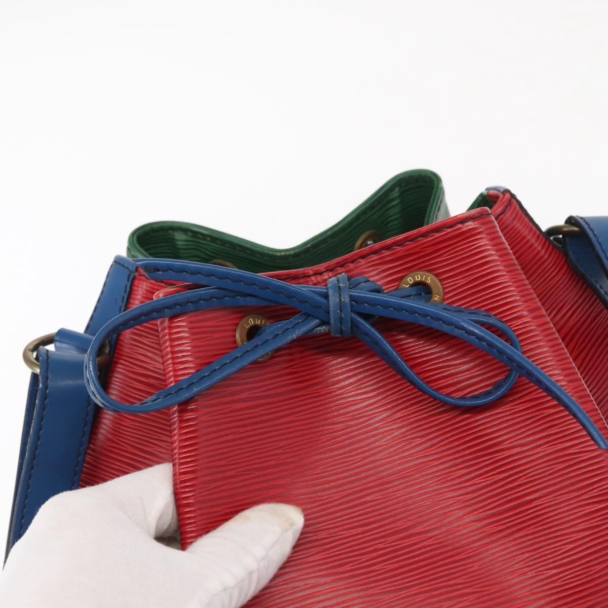 Louis Vuitton Tricolor Petit Noe NM Epi Leather, Multicolour, Leather, Handbag