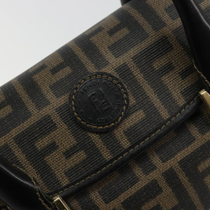 Fendi Vintage Zucca Canvas, Brown, Canvas, Tote Bag