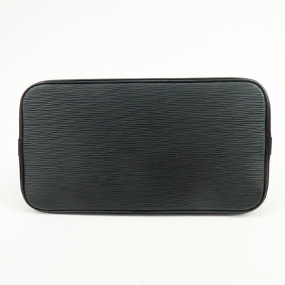 Louis Vuitton Vintage Alma Epi Leather, Black, Leather, Handbag