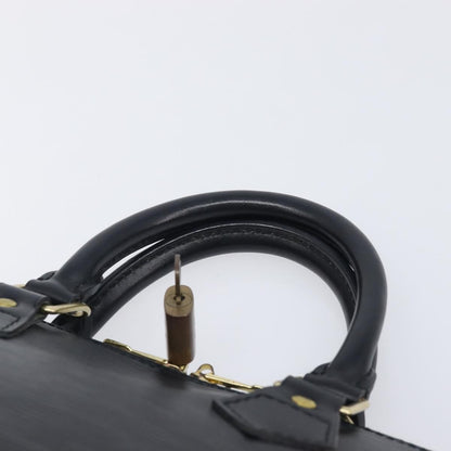 Louis Vuitton Vintage Alma Epi Leather, Black, Leather, Handbag