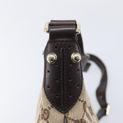 Gucci Reins Web Canvas, Beige, Canvas, Shoulder Bag