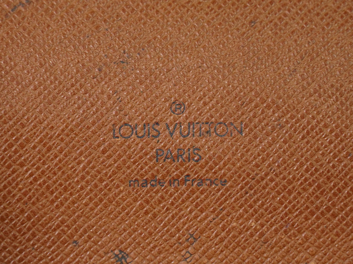 Louis Vuitton Raspail Monogram Canvas, Brown, Canvas, Handbag