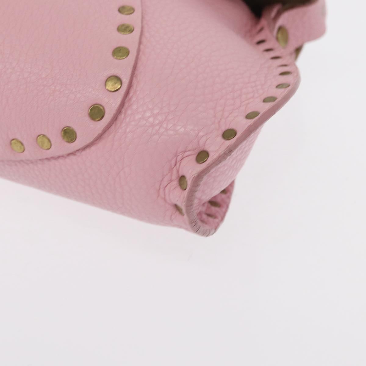 Celine Celine Evening Clutch Smooth Calfskin, PINK, LEATHER, Shoulder bag
