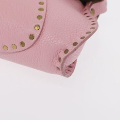 Celine Celine Evening Clutch Smooth Calfskin, PINK, LEATHER, Shoulder bag