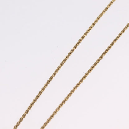 Christian Dior CD Pendant Metal and Crystals, Gold, Metal, Necklace