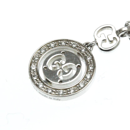 Gucci Icon Twirl 18K White Gold with Diamonds, Silver, White Gold, Necklace