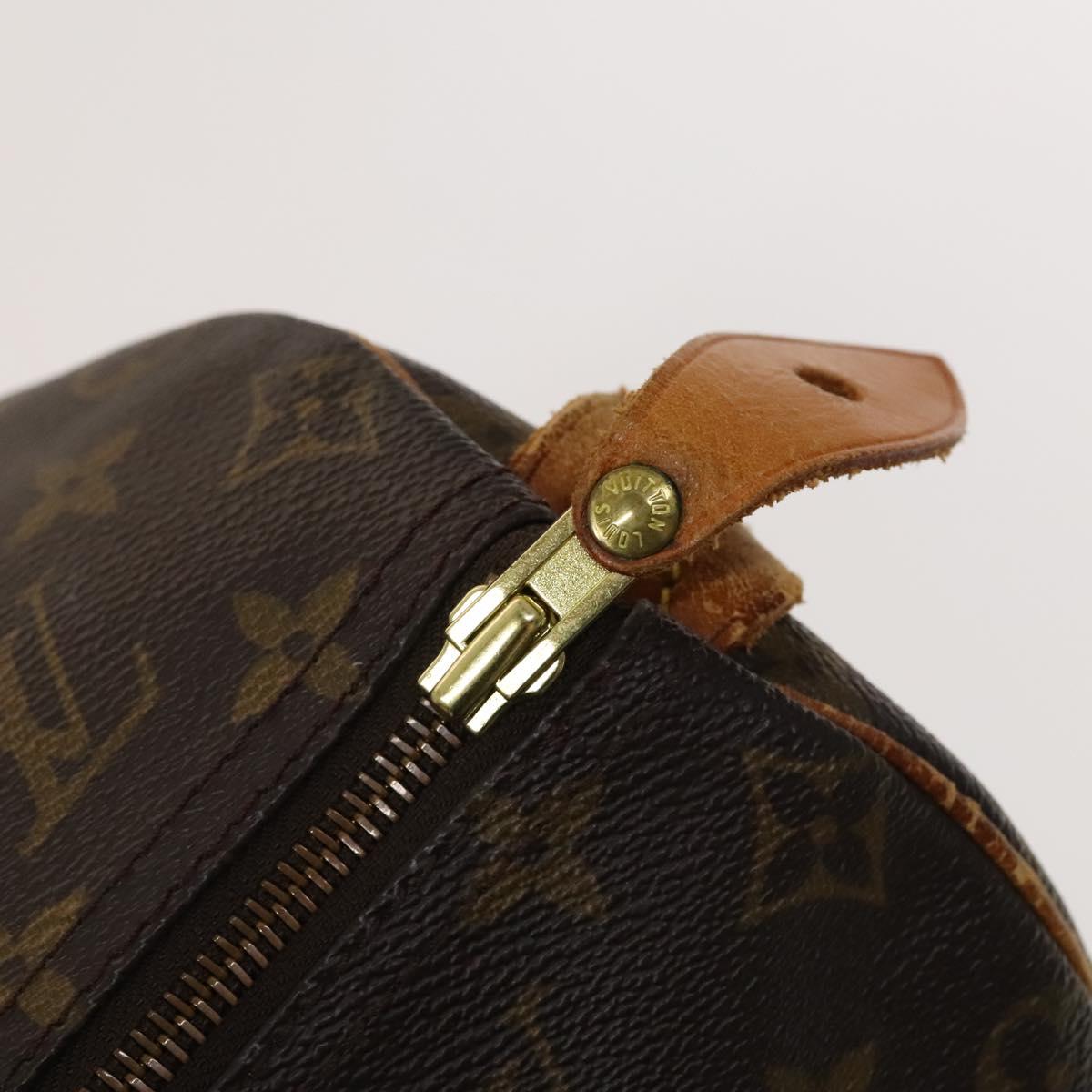 Louis Vuitton Speedy Handbag Monogram Canvas, BROWN, CANVAS, Handbag