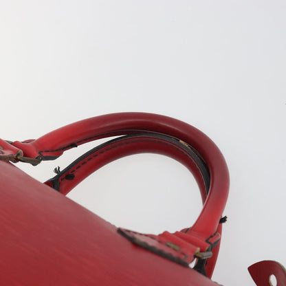 Louis Vuitton Speedy Epi, Red, Leather, Handbag