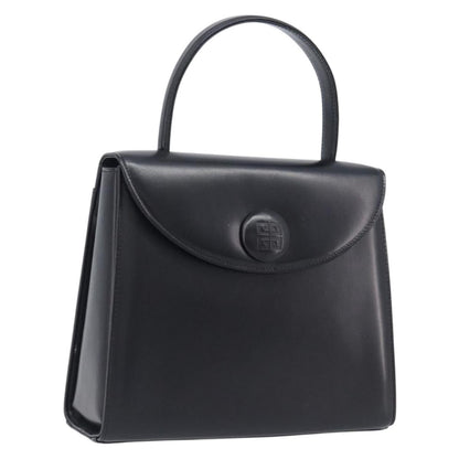 Givenchy Twist lock top handle Leather, Black, Leather, Handbag