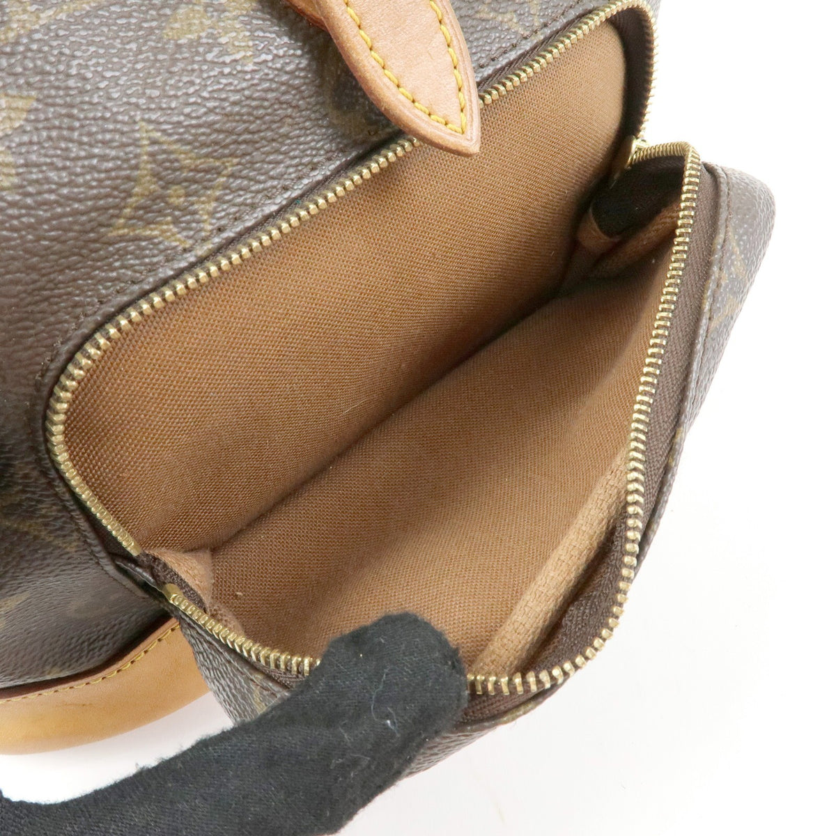 Louis Vuitton Vintage Montsouris Monogram Canvas, Brown, Canvas, Backpack