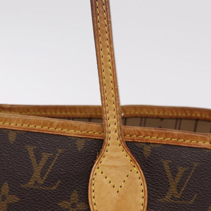 Louis Vuitton Neverfull Monogram Canvas, Brown, Canvas, Tote Bag