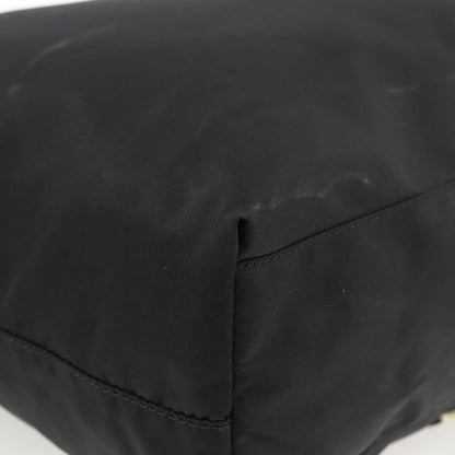 Prada Zip Tote Tessuto, Black, Nylon, Tote Bag
