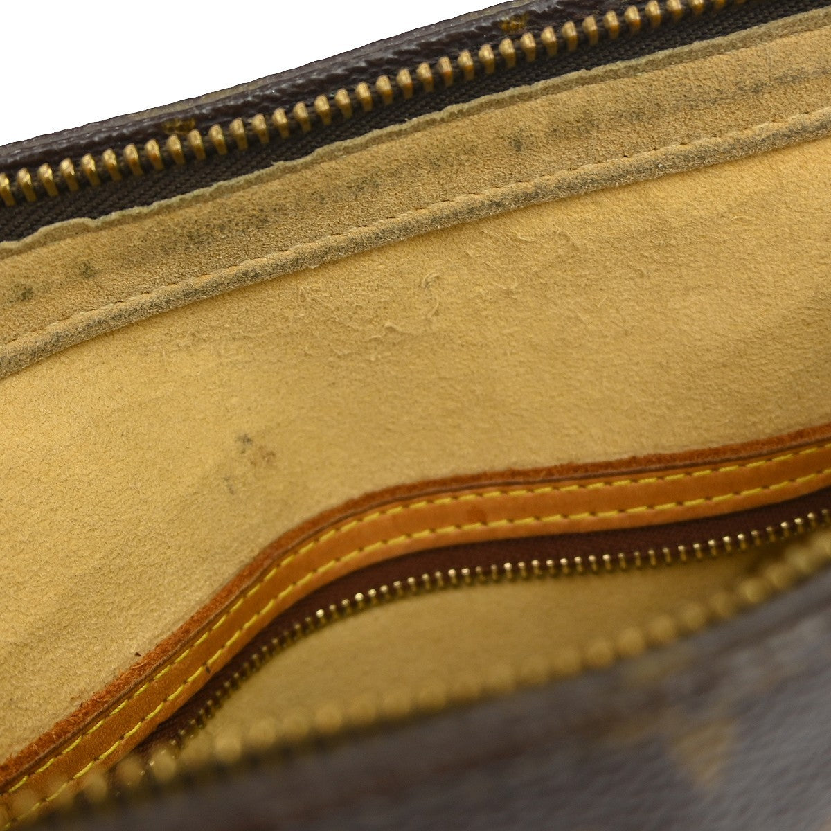Louis Vuitton Looping Monogram Canvas, Brown, Canvas, Handbag