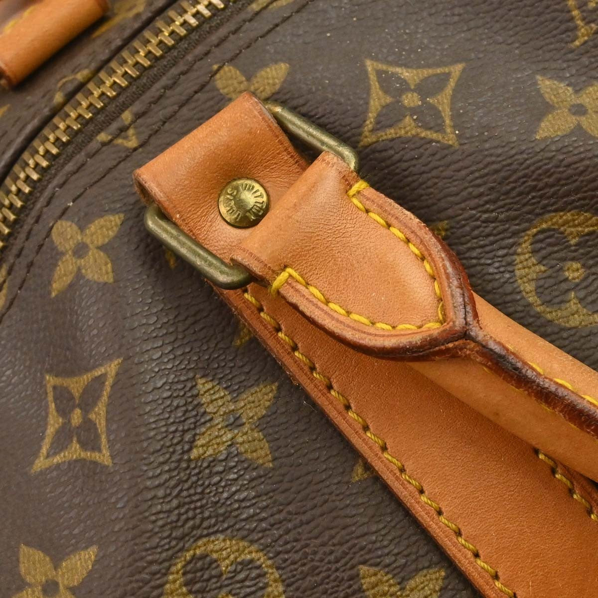Louis Vuitton Keepall Bandouliere Monogram Canvas, Brown, Canvas, Travel Bag