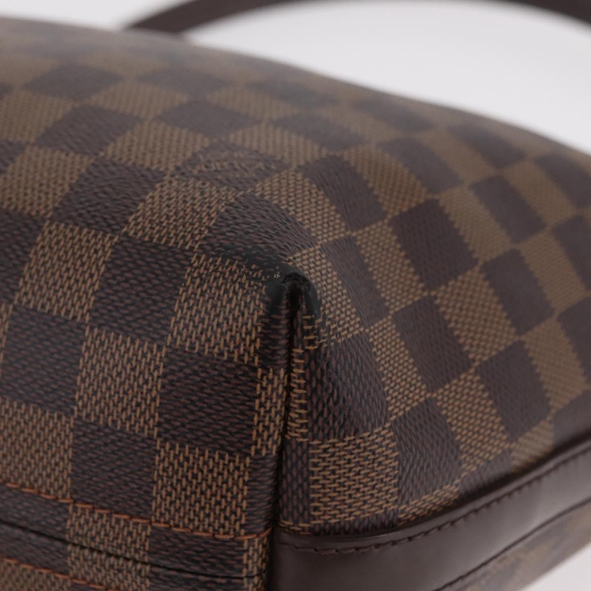 Louis Vuitton Illovo Damier, Brown, Canvas, Handbag