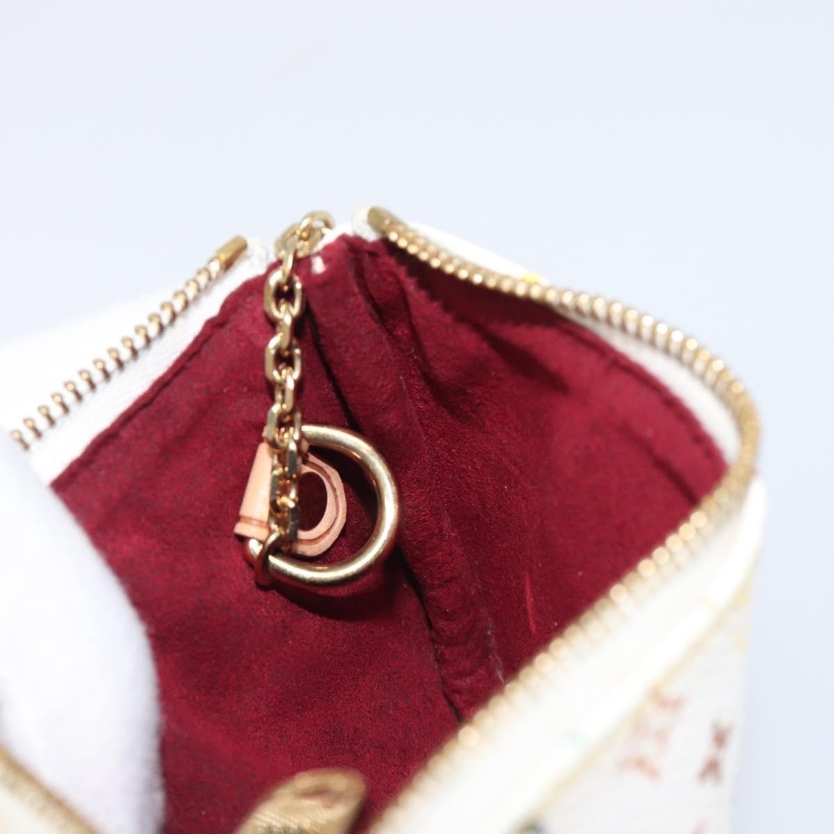 Louis Vuitton Pochette Plate Monogram Multicolor, Multicolour, Canvas, Clutch