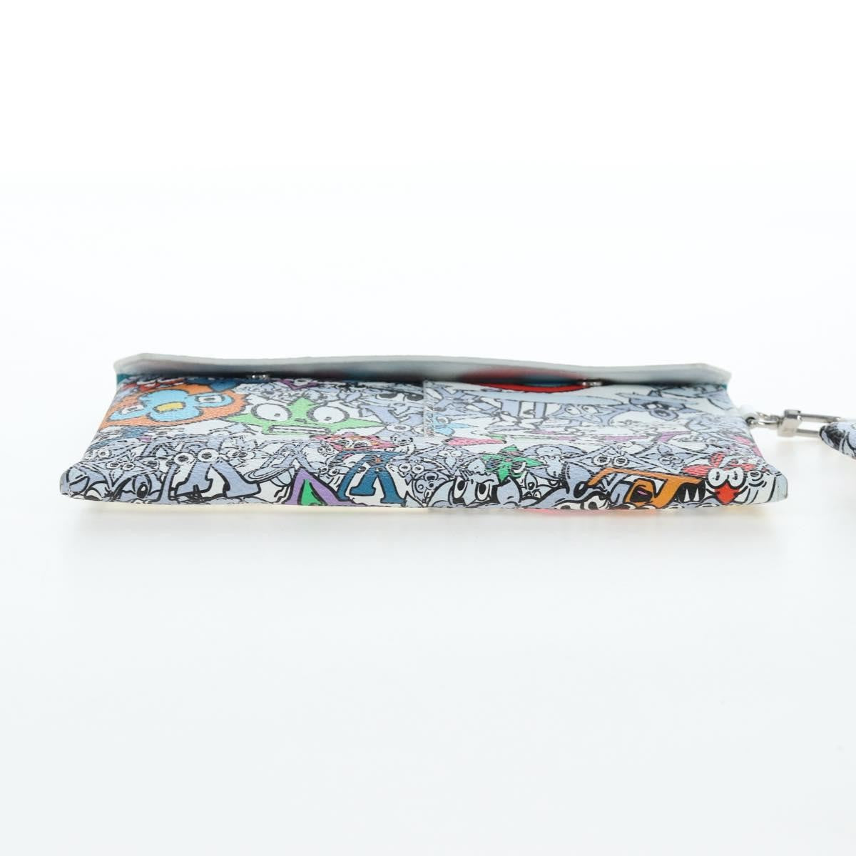 Louis Vuitton Trio Envelope Pouch Set Limited Edition Monogram Comics Canvas, Multicolour, Canvas, Clutch