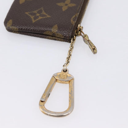 Louis Vuitton Pochette Clés Monogram Canvas, Brown, Canvas, Wallet