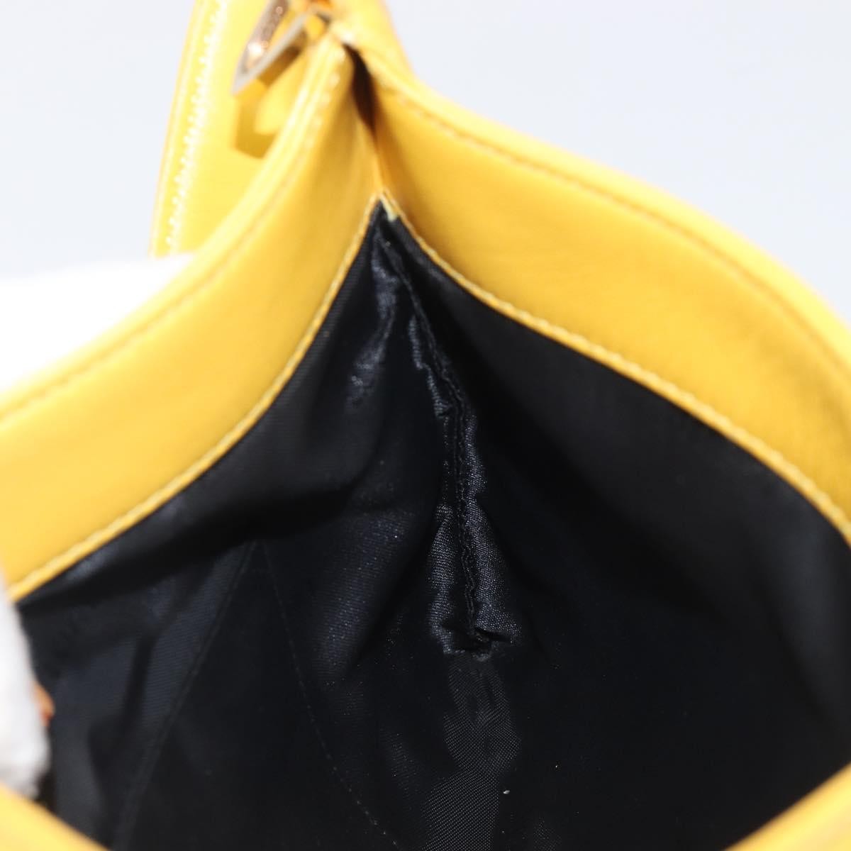 Loewe Shoulder bag Leather, Yellow, Leather, Shoulder Bag