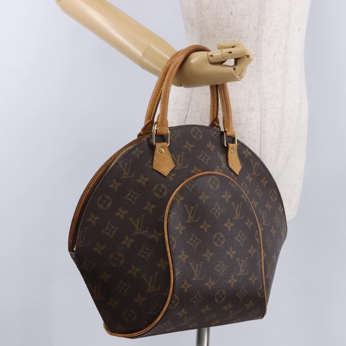 Louis Vuitton Ellipse Monogram Canvas, Brown, Canvas, Handbag