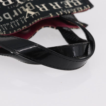 Burberry Logo Trench Nylon, Black, Canvas, Tote Bag