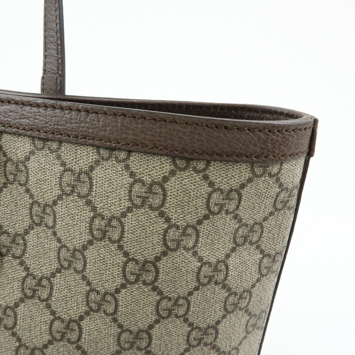 Gucci Ophidia Shopping GG Coated Canvas, Beige, Canvas, Tote Bag
